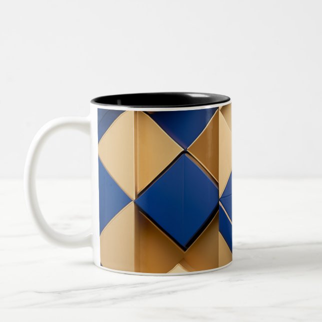 Cobalt Design Mug (Left)