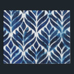 Cobalt Watercolor Tiles IV Jigsaw Puzzle<br><div class="desc">Cobalt Watercolor Tiles IV by Grace Popp</div>