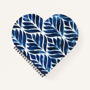 Cobalt Watercolor Tiles IV Notebook