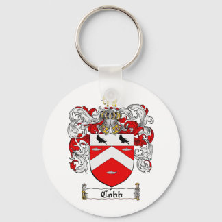 COBB FAMILY CREST -  COBB COAT OF ARMS KEY RING