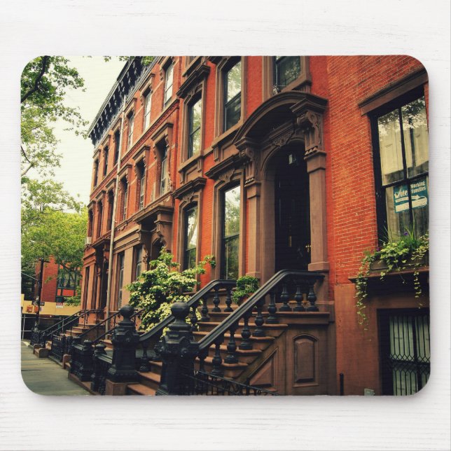 Cobble Hill Brownstone Mouse Mat (Front)