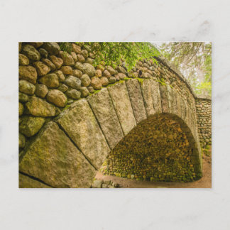 Cobblestone Bridge Acadia National Park Postcard