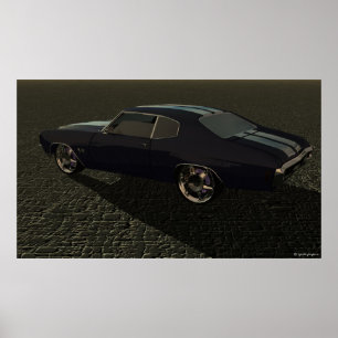 cobblestone reflections poster