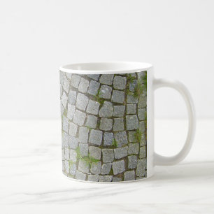 Cobblestone Road Texture Background Coffee Mug