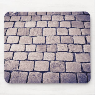 Cobblestone Street Detail, Horizontal Mouse Mat