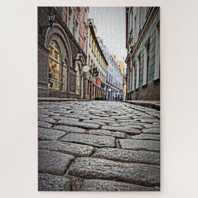 Cobblestone Streets of Europe - 20x30 - 1014 pcs Jigsaw Puzzle (Vertical)