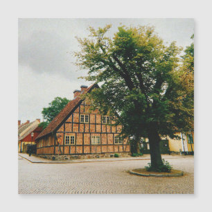 Cobblestone streets of Malmö City
