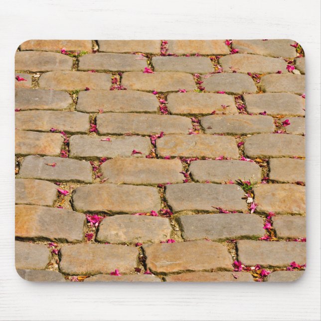 Cobblestone Walking Detail Mouse Mat (Front)