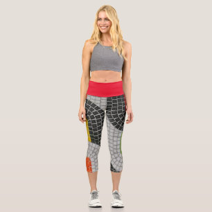Cobblestone with Colour Women’s Capris