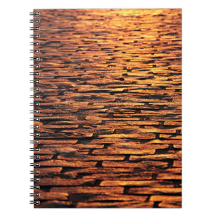 Cobblestones ground texture notebook