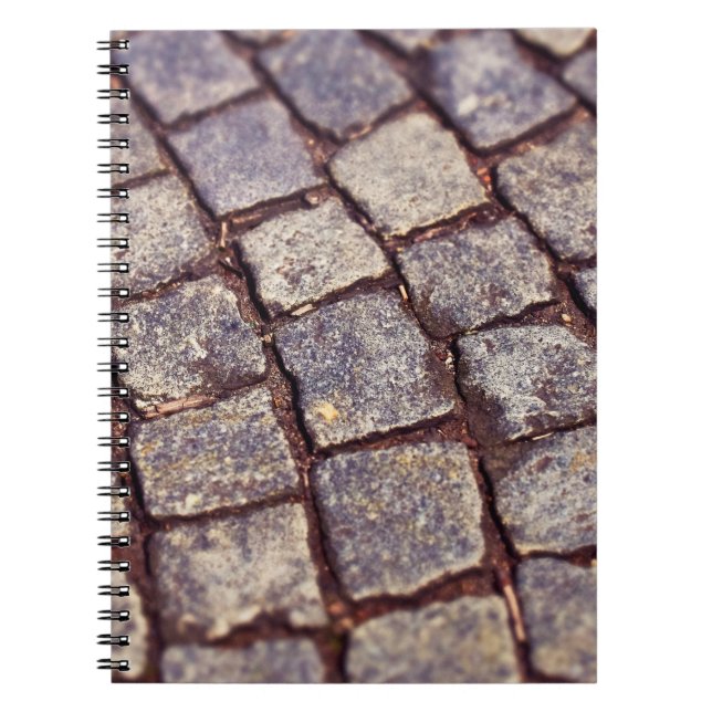 Cobblestones paving stones stones notebook (Front)