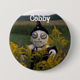 Cobby The Cornfield Creepy 2 Button