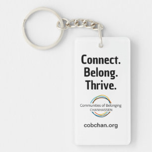 CoBC Keychain - Connect Belong Thrive