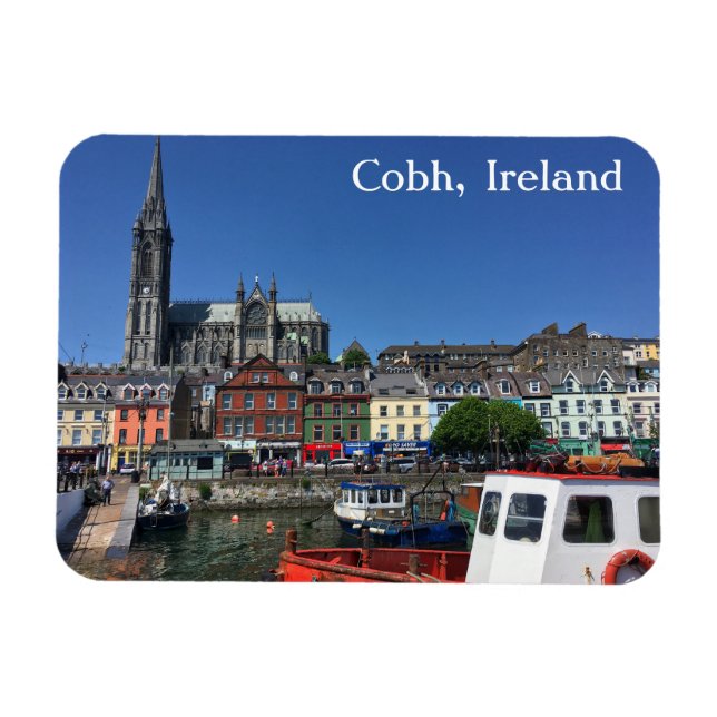 Cobh, Ireland View from Pier Magnet (Horizontal)