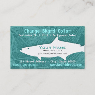 Cobia Fish Business Card
