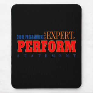 COBOL Expert Perform Statement Classic Coding  Mouse Mat