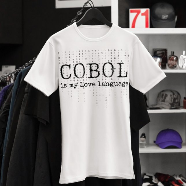 Cobol is my love language.b T-Shirt (Creator Uploaded)
