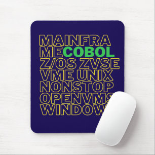 COBOL Language Operating System Platforms Mouse Mat