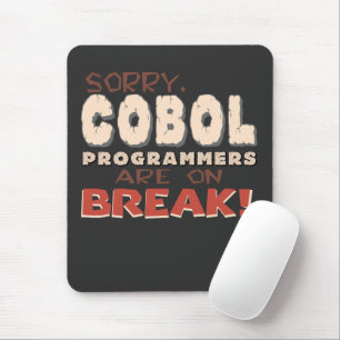 Cobol Programmers On Break Mouse Mat