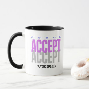 Cobol Programming Accept Verb Mug