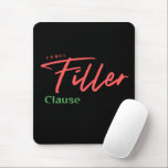 Cobol Programming Filler Clause Mouse Mat<br><div class="desc">Filler Clause in Cobol programming is to name elementary data.</div>
