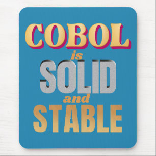 Cobol Programming Language is Strong and Stable Mouse Mat