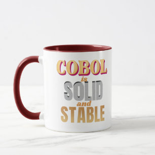 Cobol Programming Language is Strong and Stable Mug