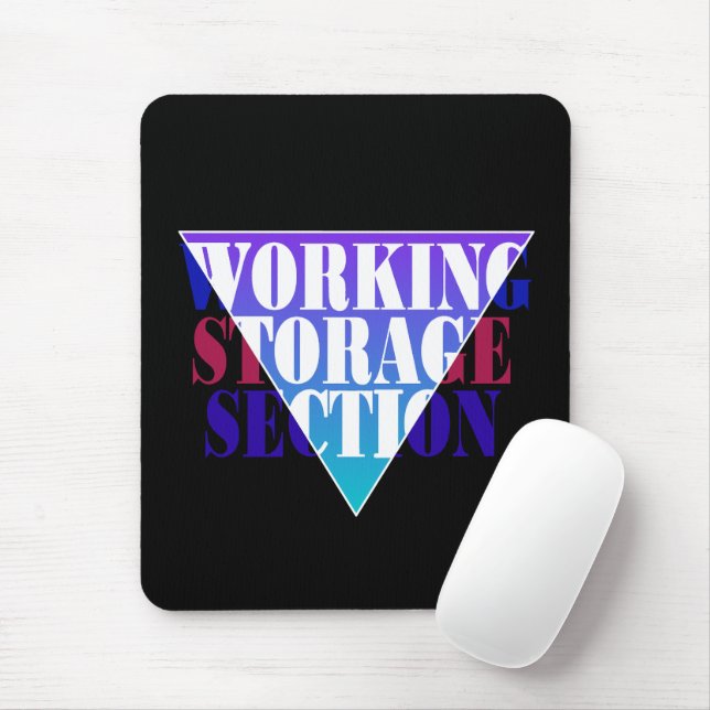 Cobol Programming Working Storage Mouse Mat (With Mouse)