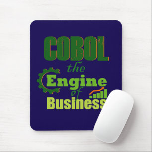 Cobol The Engine of Business  Mouse Mat