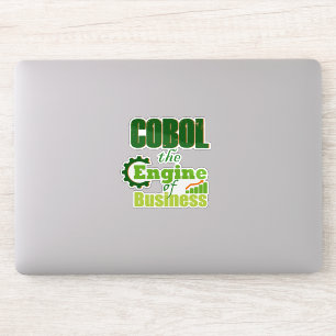 Cobol The Engine of Business Sticker