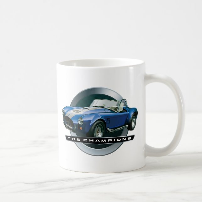 Cobra 427 blue coffee mug (Right)