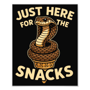 Cobra Cone Ice Cream Venom & Vanilla Photo Print