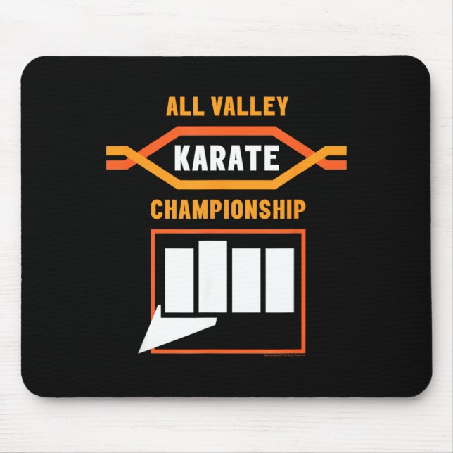 Cobra Kai All Valley and Fist Mouse Mat (Front)