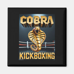 Cobra Kickboxing Design By Don Castillo Magnet