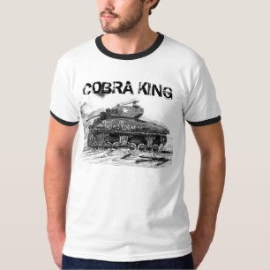 Cobra King, WWII M4 Sherman tank painting
