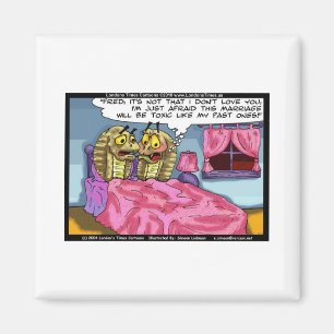 Cobra Marriage Maritial Hiss Funny Gifts & Tees Magnet