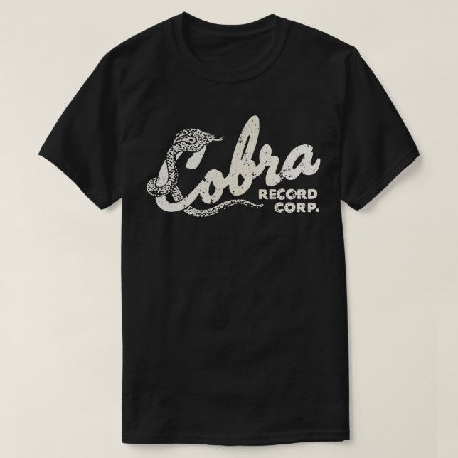 Cobra Records T-Shirt (Design Front)