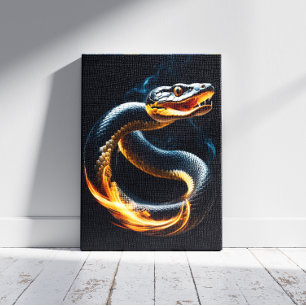 Cobra Snake Canvas Print