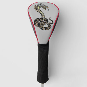 cobra snake golf head cover