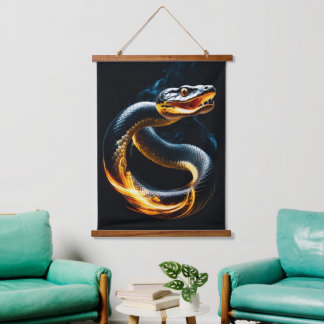 Cobra Snake Hanging Tapestry
