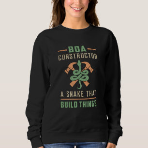 Cobra Snake Reptile Animal Snakers Pet Funny Gift Sweatshirt