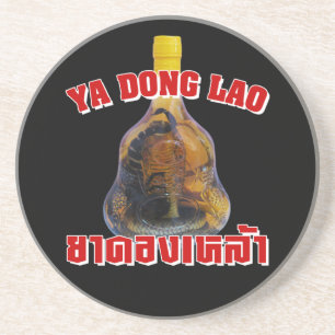 Cobra Snake Vs Scorpion Whiskey ... Yadong Lao Coaster