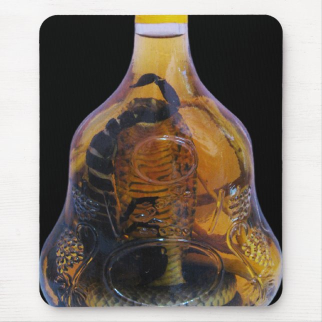 Cobra Snake Vs Scorpion Whiskey ... Yadong Lao Mouse Mat (Front)