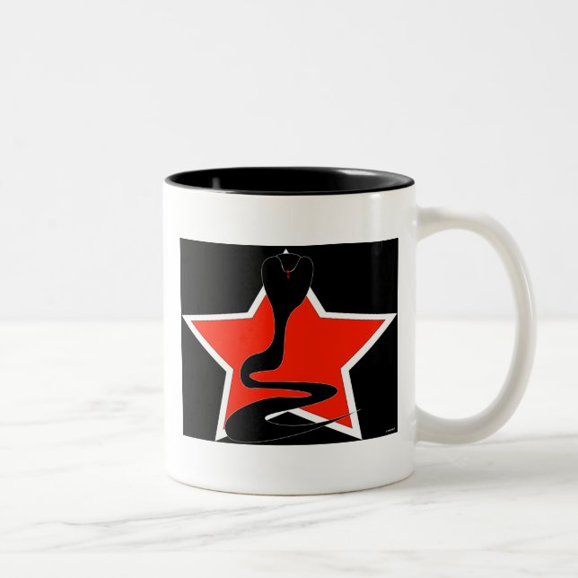 Cobra with Red Star Mug (Right)