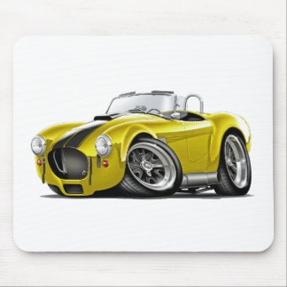 Cobra Yellow-Black Car Mouse Mat
