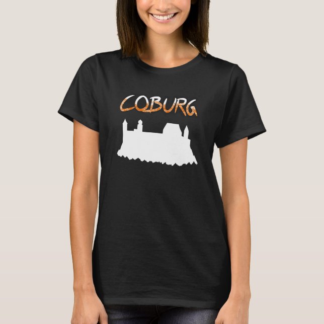 Coburg Mit Der Veste Veste Coburg Castle T-Shirt (Front)