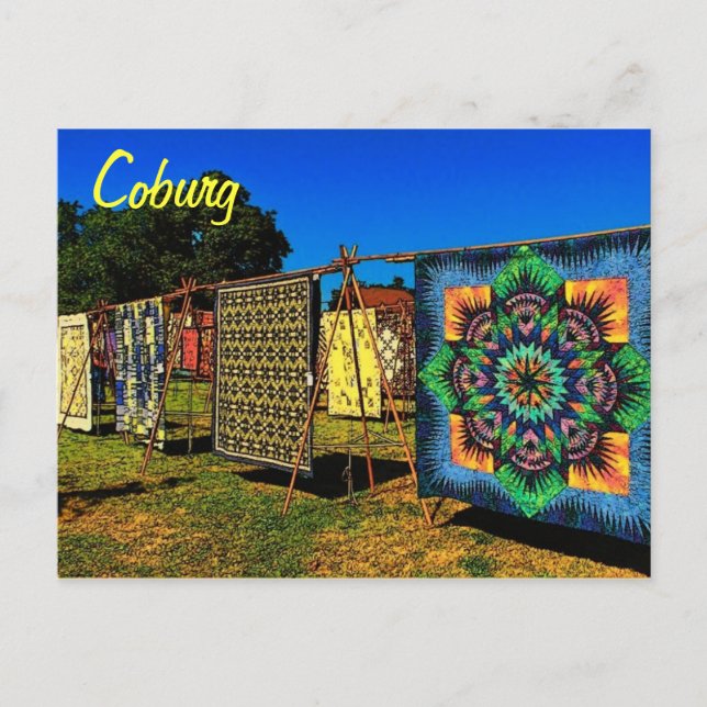 Coburg Quilts Postcard (Front)