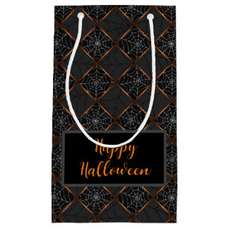 Cobweb Chequerboard Small Gift Bag