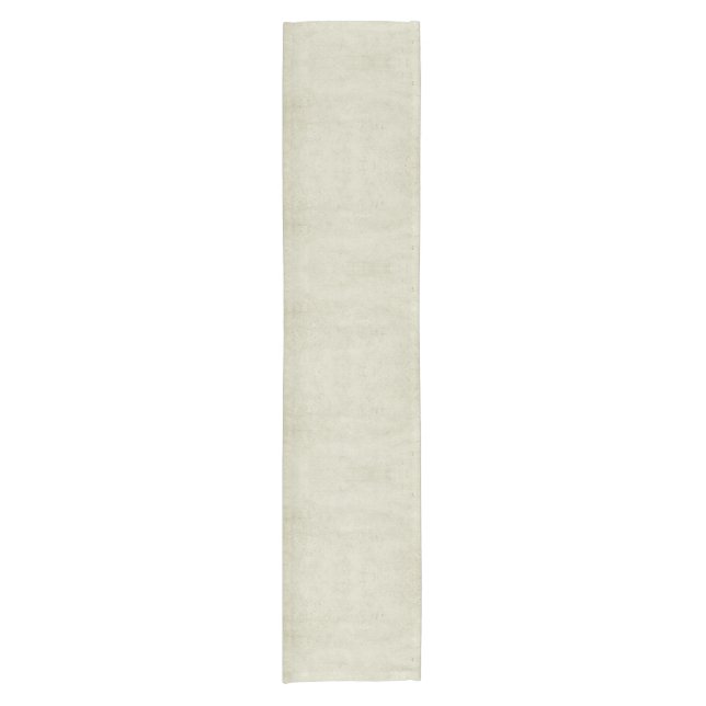 "Cobweb White Grunge" Short Table Runner (Front)