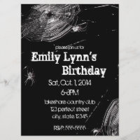 Cobwebs and White Spiders Birthday